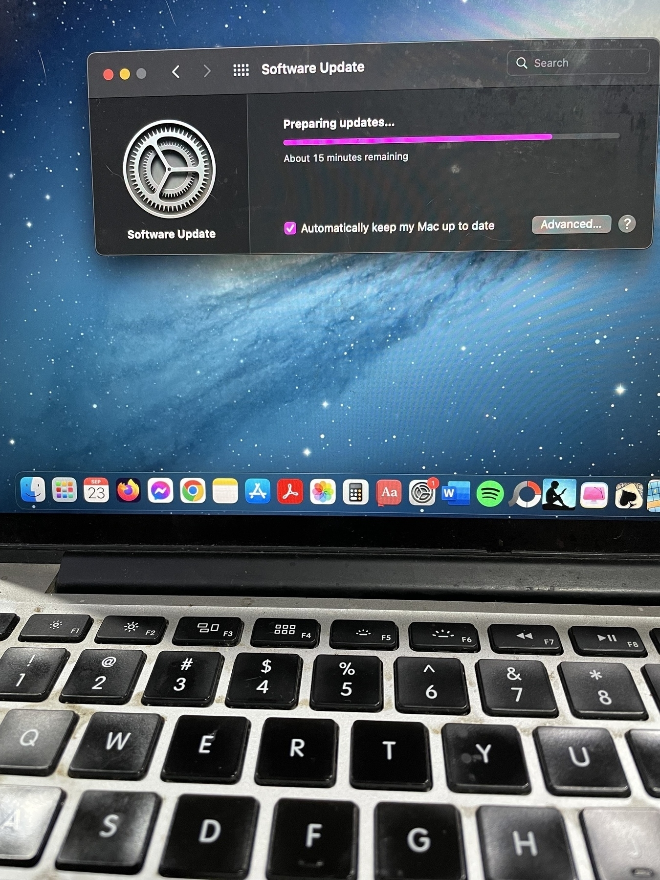 My Mac gets an update